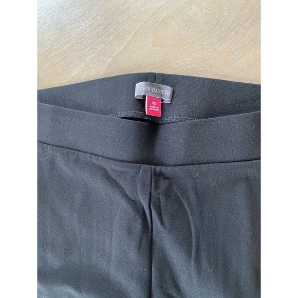 Vince Camuto Leggings Pants Black Extra Small Stretch Skinny Pull On Ponte EUC - Picture 4 of 9